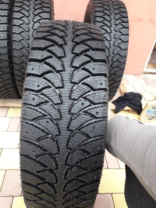 9.5мм. Зима  195/65/15 Bargum. Новая резина r 15.  Шини 25 року.