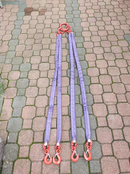 Zawiesia Czterocięgnowe Wężowe Haki