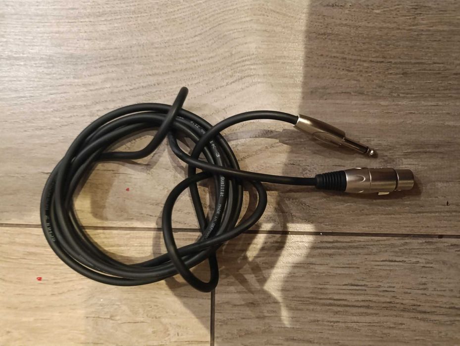 Kabel Jack 6,3 mm → XLR 3 m (Schulz, metalowe wtyki)