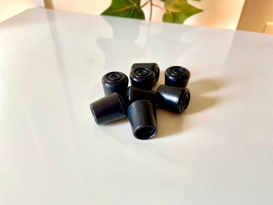 Pés de borracha para estendal