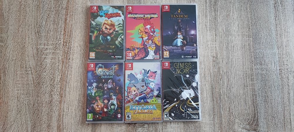 Jogos Selados Nintendo Switch