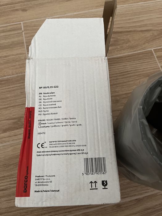 Rura dymowa DARCO system