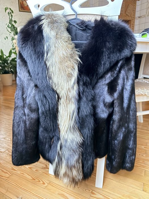 Saga Mink ✨Ідеальна комбінована норкова шуба
