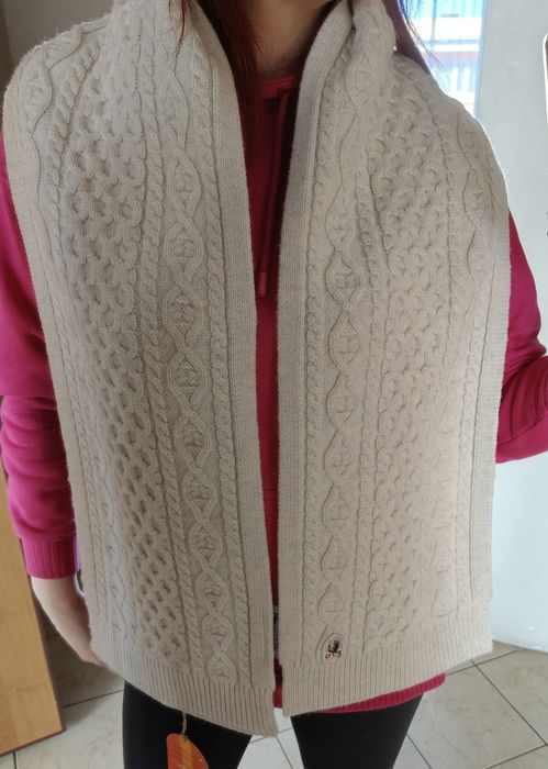 Parajumpers szal beżowy nowy wełna