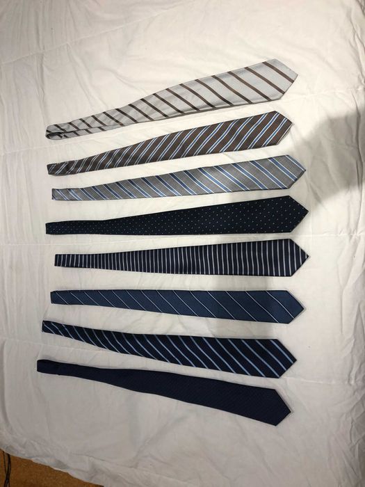 Gravatas Riscas e Padrões - Várias Cores - 4€ Cada