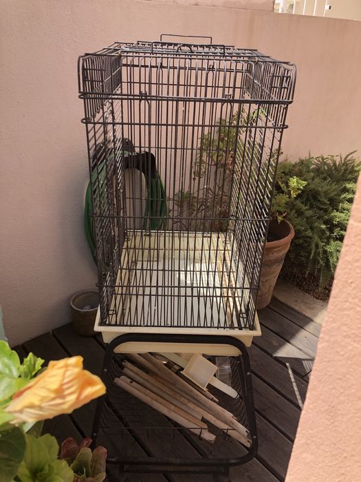 Gaiola grande para pássaros/papagaio
