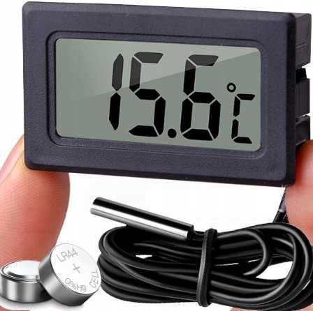 Termometr Stacja pogody Digital Thermometr BLES4-01657 czarny