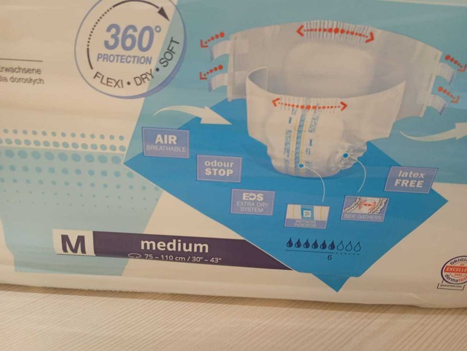 Підгузки для дорослих М до 110 см. 30 шт.