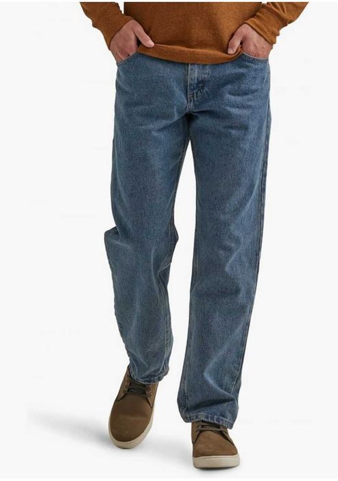 Джинсы Basic five pocket jeans Germany w44 stretch navy.