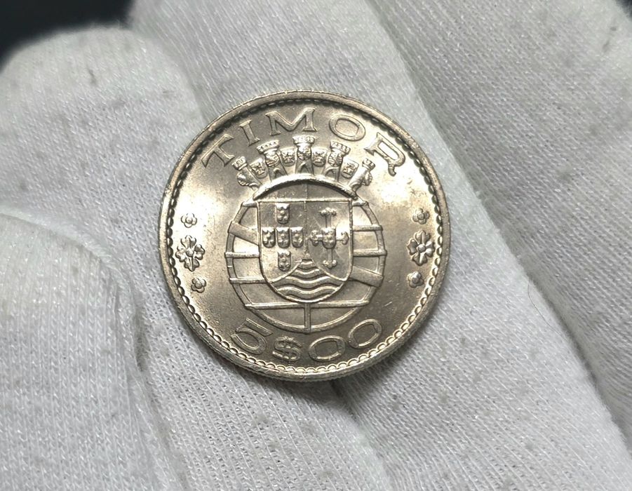 5$00 1970  Timor