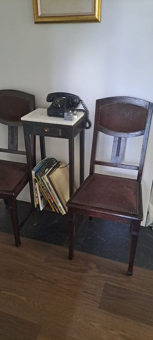 Para krzesła secesja eklektyczne