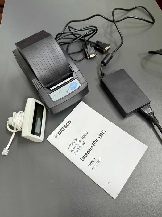 Реєстратор контрольно-касовий електронний Exellio FPU-550ES, Екселліо