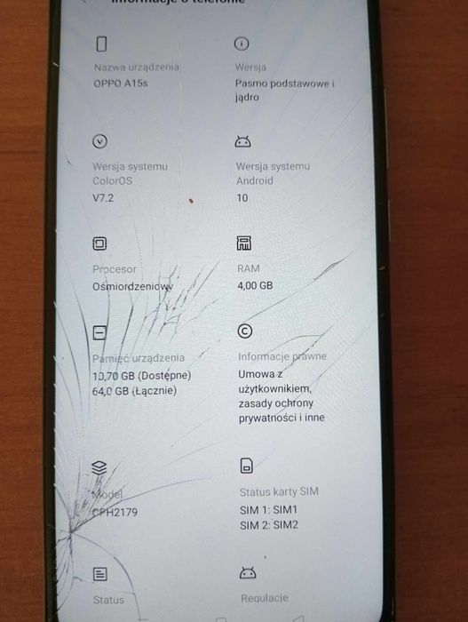 Telefon OPPO a15s