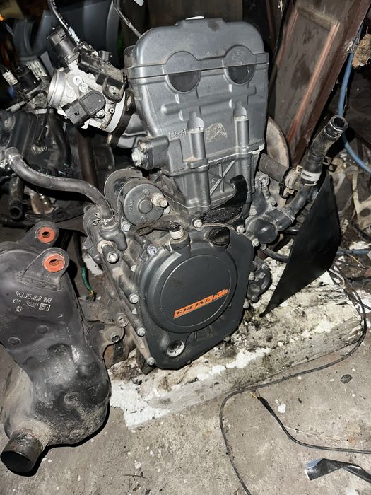 Silnik KTM Duke 125 mały przebieg