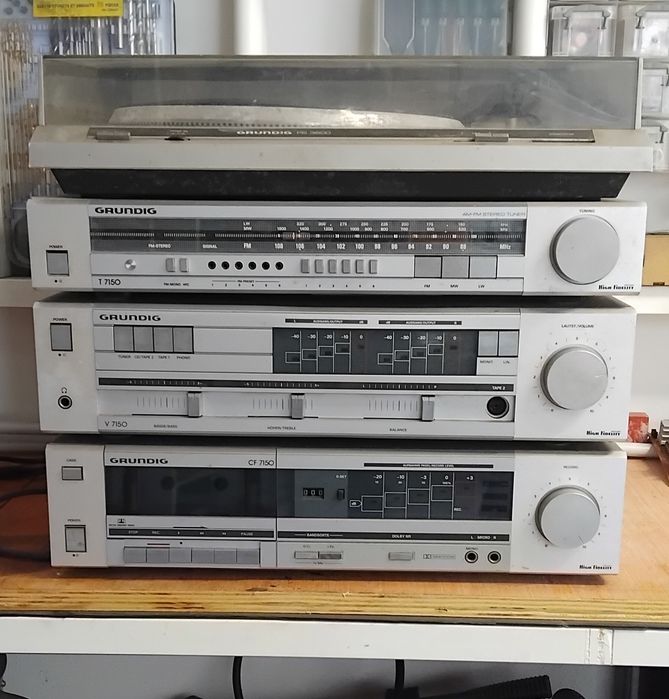 Hi fi grundig para peças
