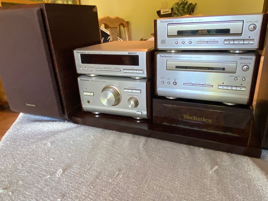 Sistema de som/ aparelhagem Technics raro
