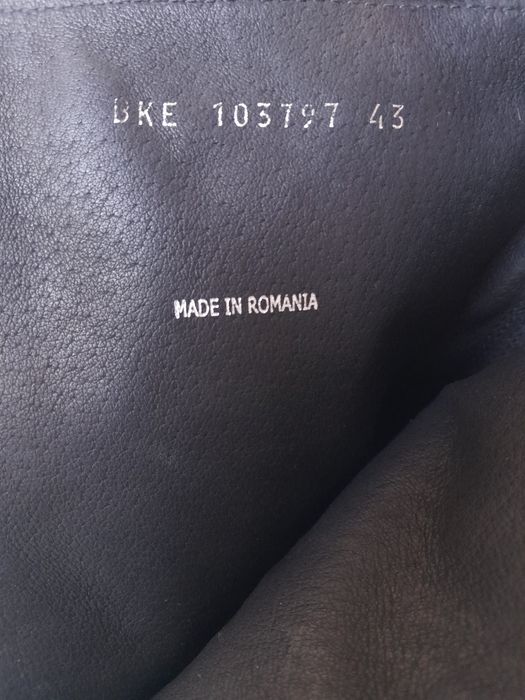 Botas em pele BIKKEMBERGS tamanho 43