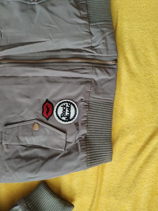 Nowa kurtka bomberka ocieplana Glamorous