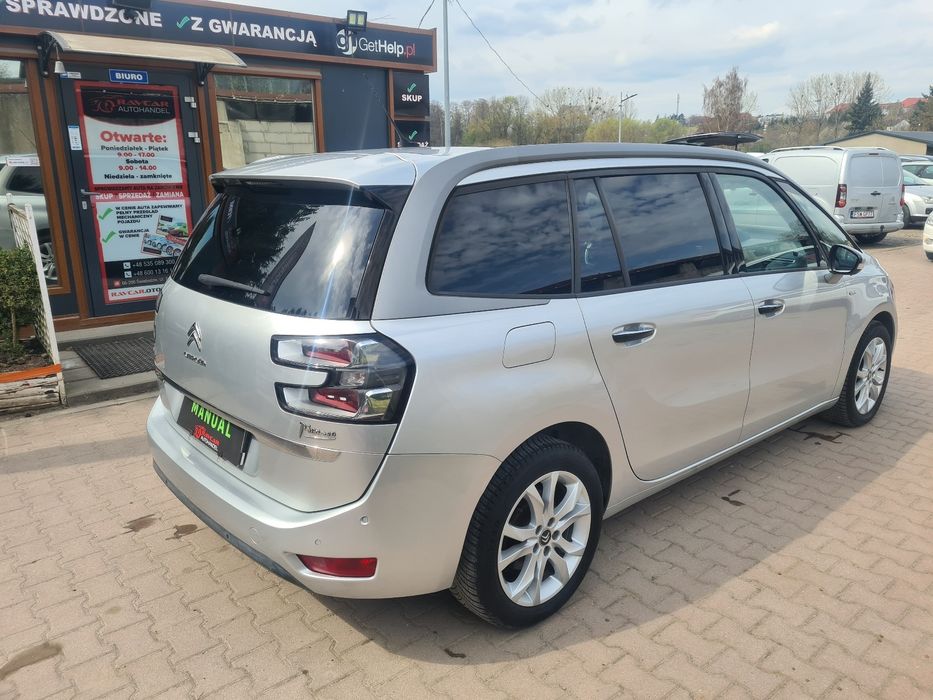 Citroen C4 Grand Picasso / 1,6 hdi / Exclusive / Full Opcja / Kamera / led /