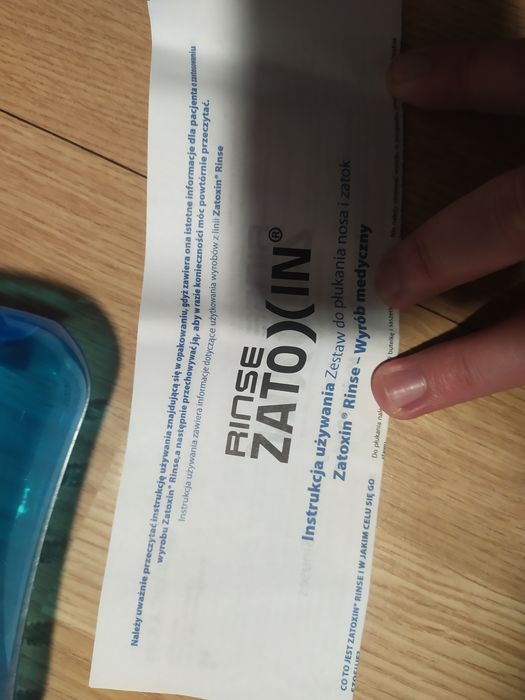 Zestaw do płukania zatok