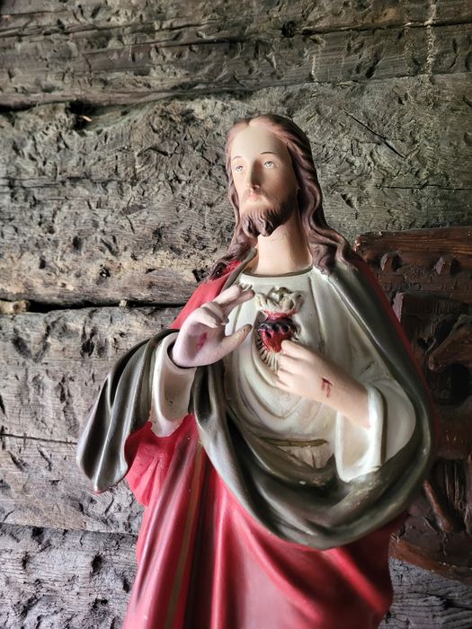 Duża figura Pan Jezus 64 cm Najświętsze Serce