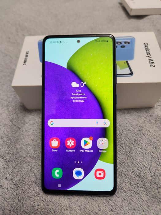 Samsung A52 128 gb, NFC