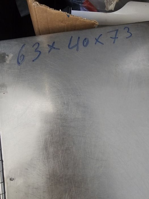 Carro de balde de  inox