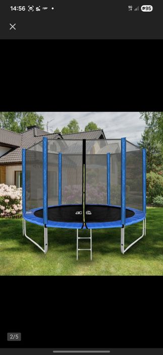 Trampolina ogrodowa kompletna  Sport Pro 305 cm