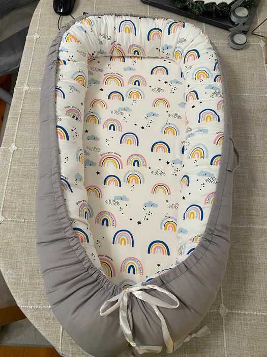 Ninho para Bebé – Como Novo, Super confortável e Acolchoado