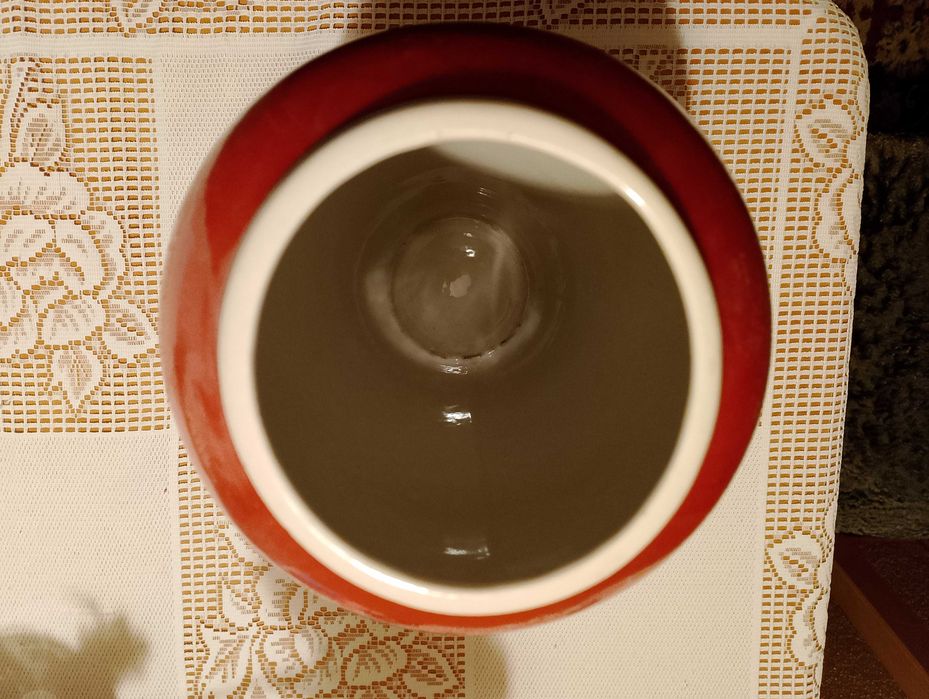Chodzież wazon ceramiczny PRL