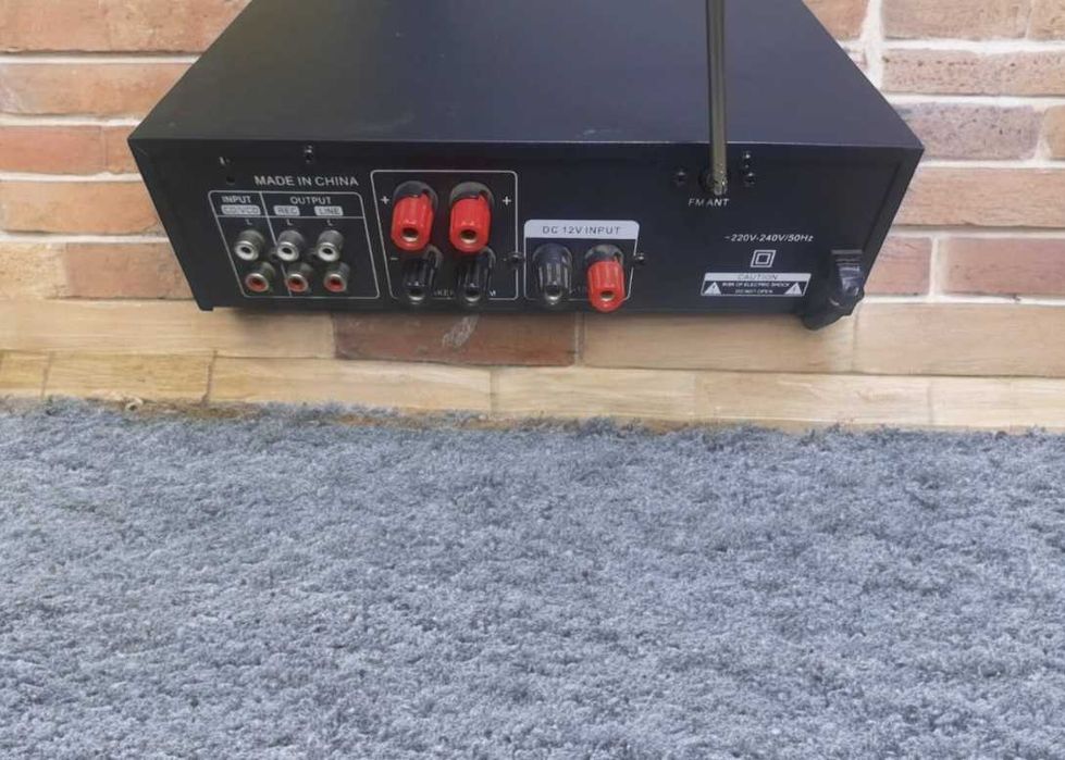 Підсилювач звуку усилитель звука с блютуз для колонок