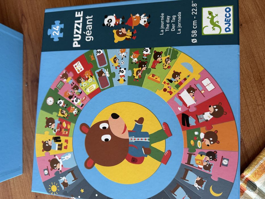 Пазл дитячий з ведмедиком 3+