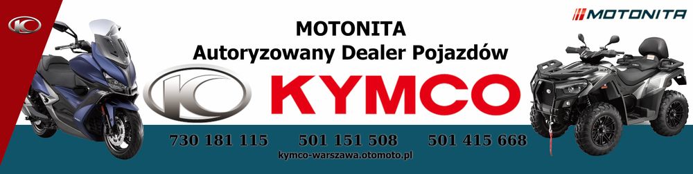 Autoryzowany Salon i Serwis Kymco, QJ Motor, NIU - Skutery Quady - Motonita Warszawa top banner