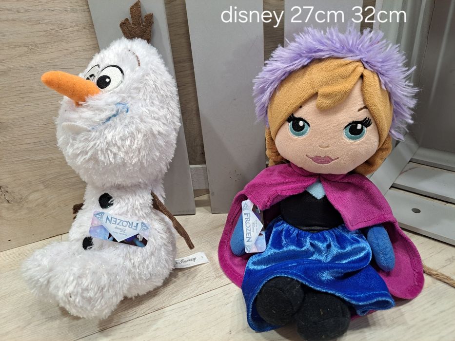 Anna I olaf zestaw 2szt kraina lodu maskotki outlet nowe