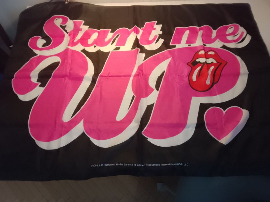 Start Me Up Rolling Stones flaga