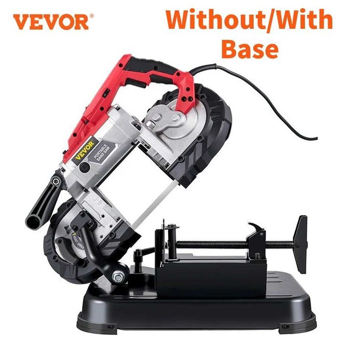 D85-serra de fita portátil de velocidade variável 1100w COM BASE