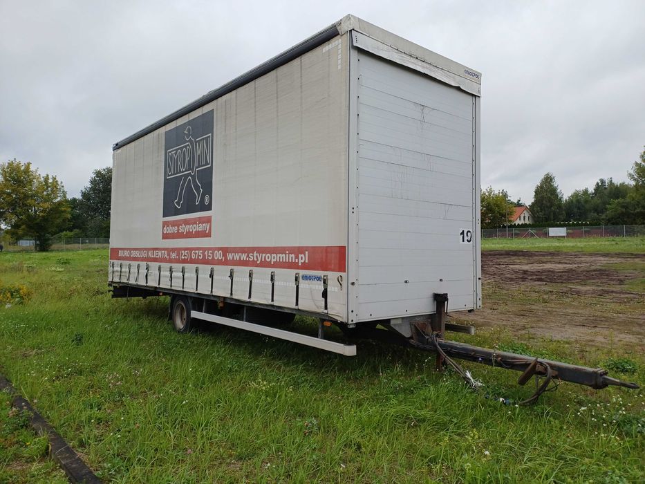 Przyczepa firanka Gniotpol 8,1 x2,5x3,1