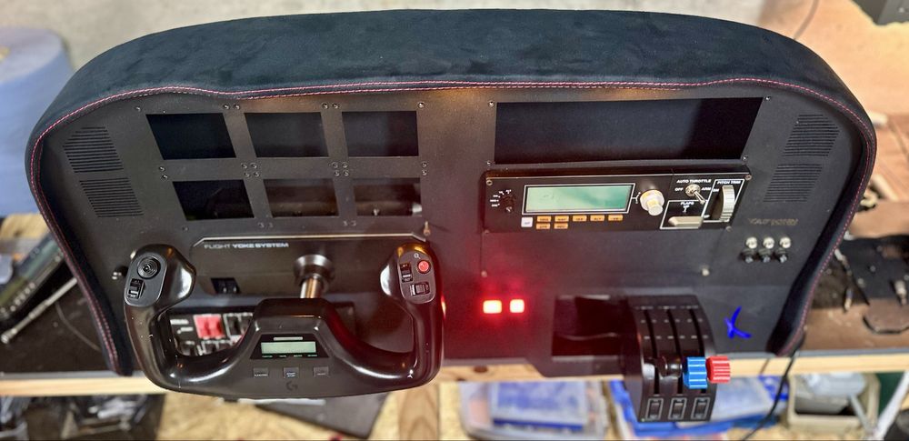 Arronn xtop pro flight simulador cessna  saitek