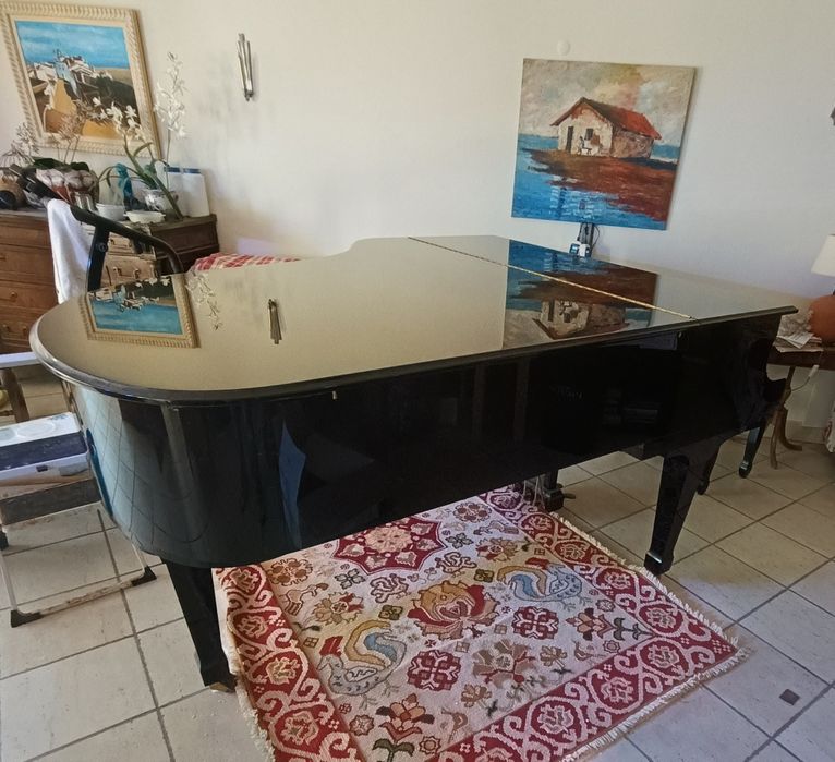 Piano de cauda Kawai RX-5 (2009) – Excelente estado mecânico, com sistema de controlo de humidade
