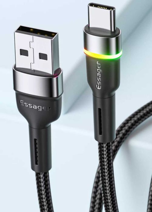 Cabo carregador tipo c 2 metros novo