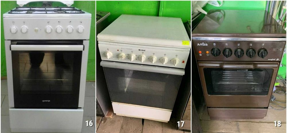 ПЛИТА Газова MASTERCOOK 50 60см Гриль Духовка Газконтроль ВСІ МОДЕЛІ