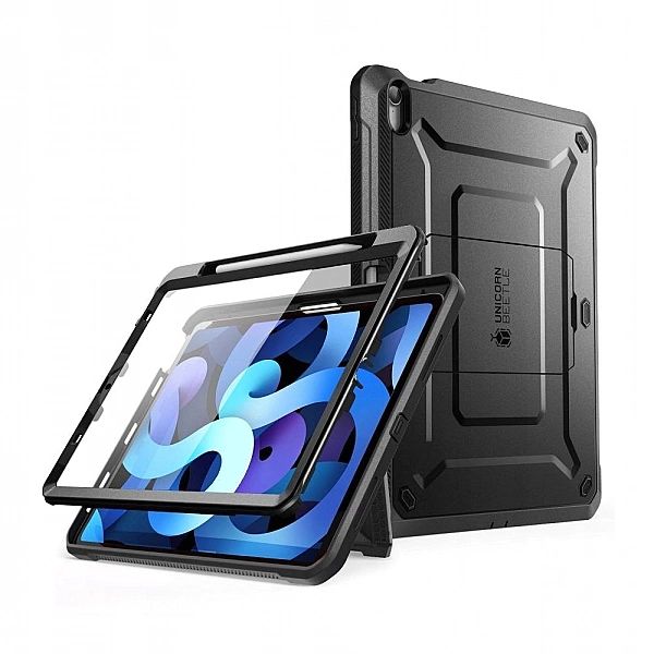 Etui z szybką Supcase do iPad Air 4/2020 Black