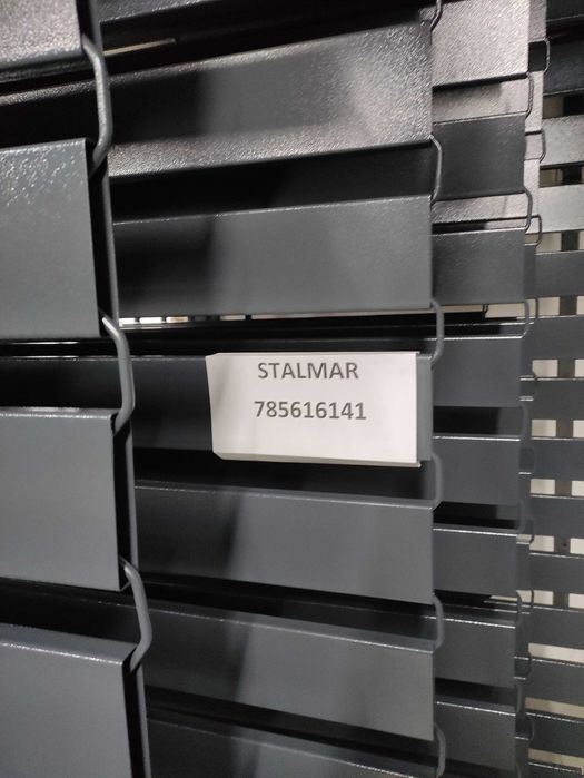 profil ocynlowany i malowany proszkowo antracyt 100x20 sztacheta stal