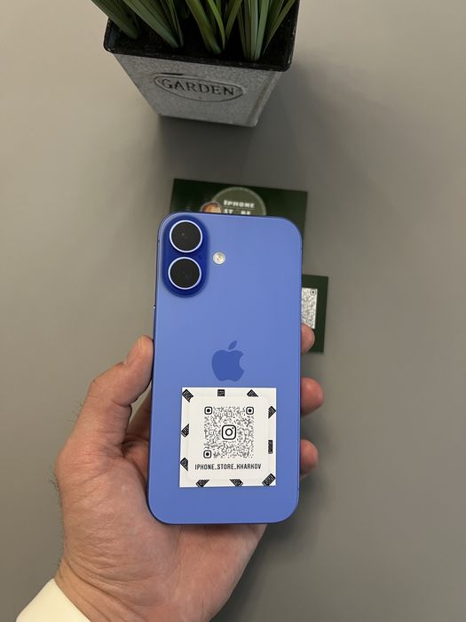 iPhone 16,128GB,Ultramarine!Магазин!Гарантия!Trade iN!