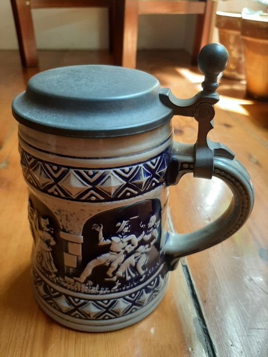 Cerveja Caneca, Original, alemã, em cerâmical