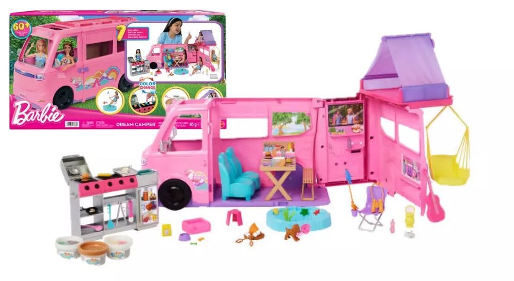 Barbie. Hrj78 Dreamcamper. Kamper Marzeń. Nowy Produkt