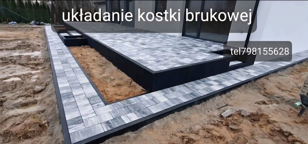 Układanie kostki brukowej