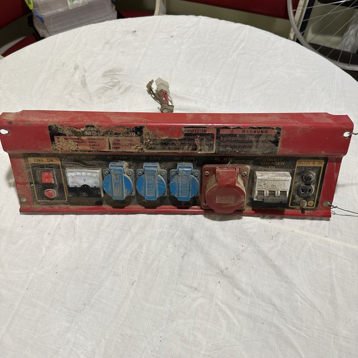 Передня панель Трьохфазного генератора