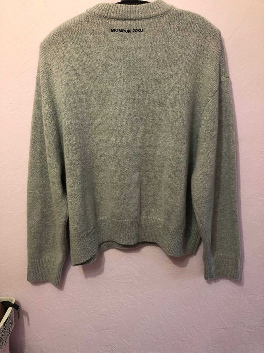 MKI MIYUKI ZOKU Mohair Blend Knit Crewneck свитшот светр  шерсть