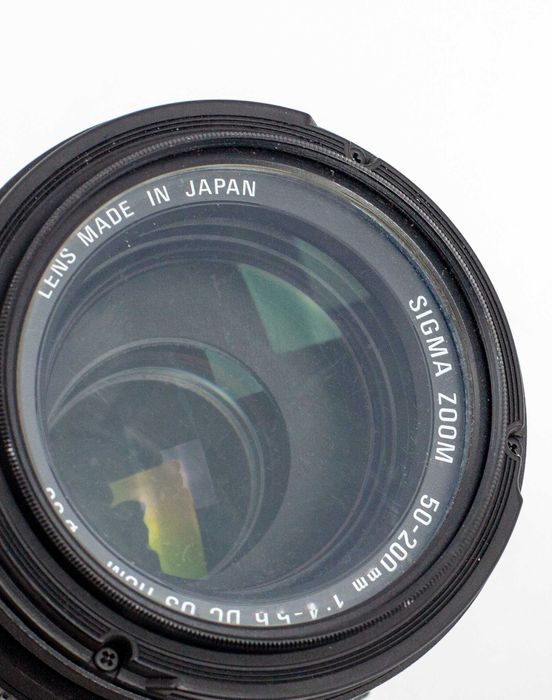 Objetiva Sigma 50-200mm,establizada, para Nikon